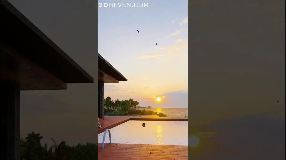 'Video thumbnail for Lumion 11 Sunset Scene #shorts'