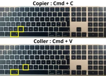 Comment copier et coller sur un mac ?