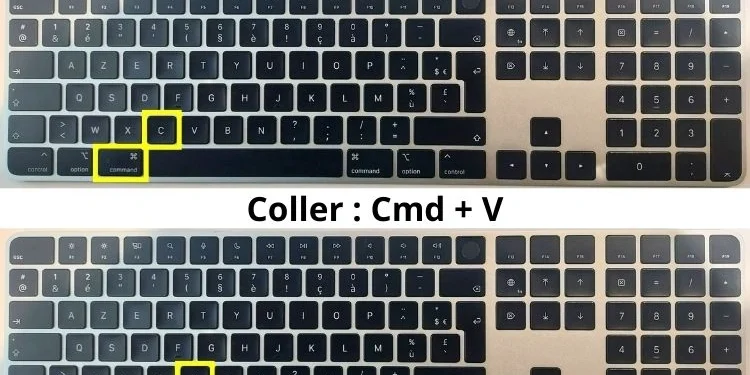 Comment copier et coller sur un mac ?